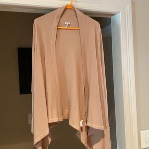 Splendid waffle knit cardigan